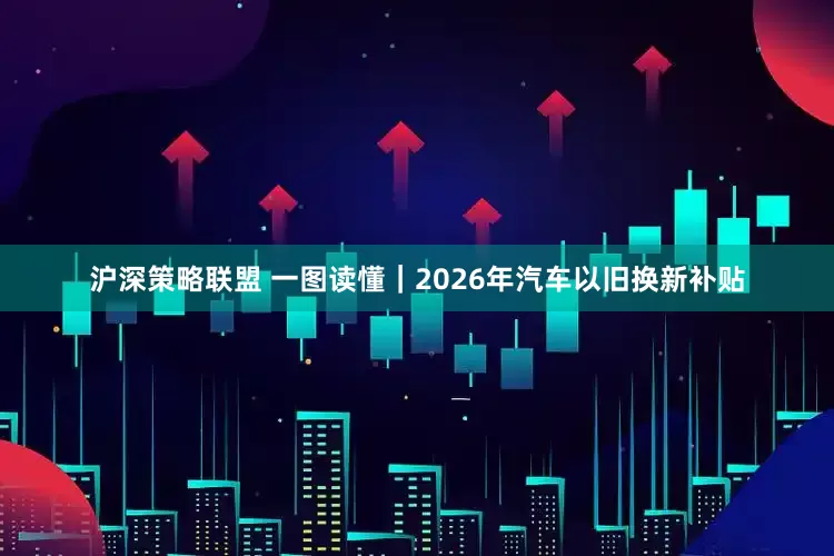 沪深策略联盟 一图读懂｜2026年汽车以旧换新补贴